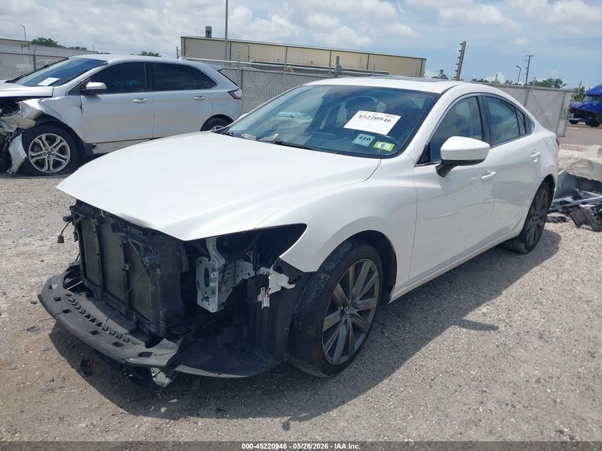 2018 Mazda 6 VIN JM1GL1VM2J1334999 IAAI salvage auction — FRONT END, Rebuildable (Florida), sold $775 on 2026-07-28 (photo 2)