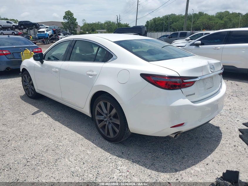 2018 Mazda 6 VIN JM1GL1VM2J1334999 IAAI salvage auction — FRONT END, Rebuildable (Florida), sold $775 on 2026-07-28 (photo 3)