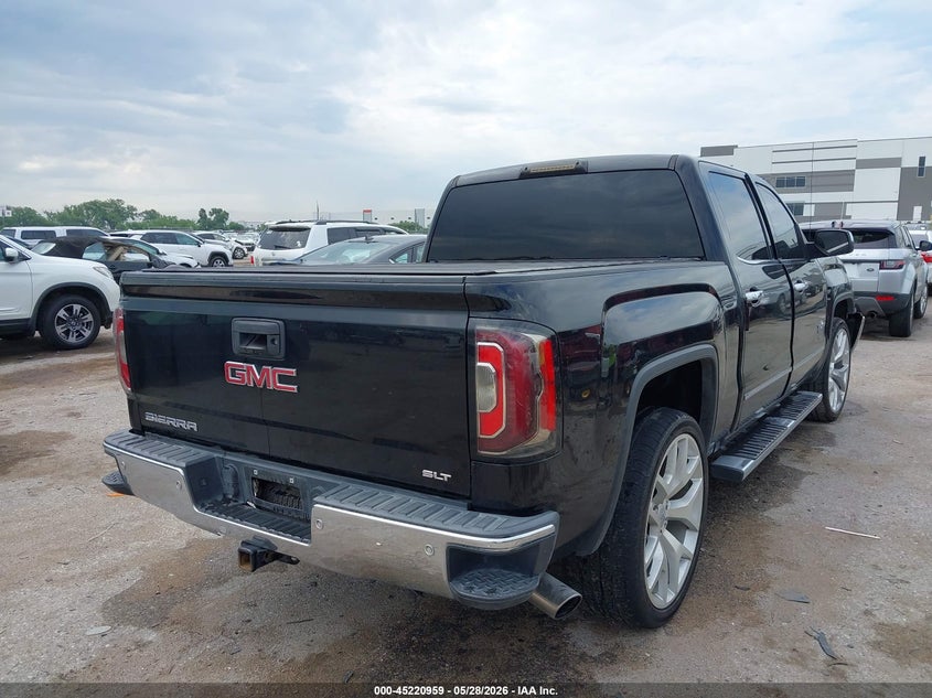2017 Gmc SIERRA VIN 3GTP1NEC1HG459346 IAAI salvage auction — FRONT END, Salvage Title, sold $5,300 on 2026-07-21 (photo 4)