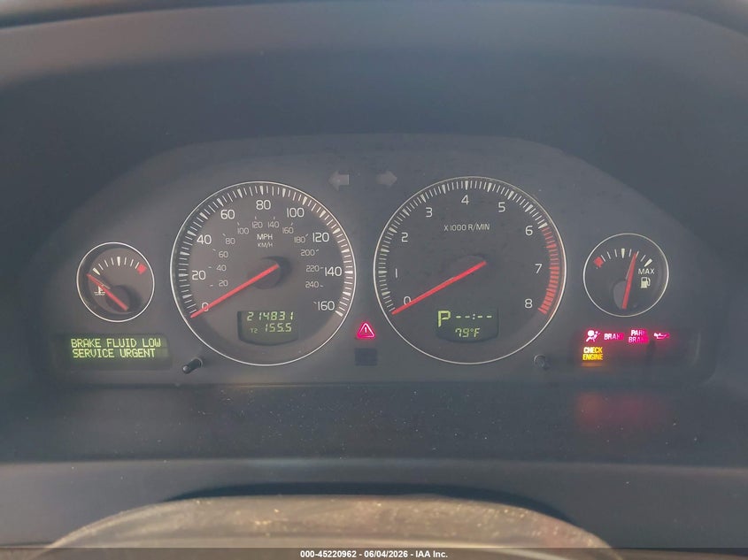 2004 Volvo S60 VIN YV1RS64A942332420 IAAI salvage auction — FRONT & REAR, Salvage (Utah), sold $250 on 2026-08-17 (photo 7)