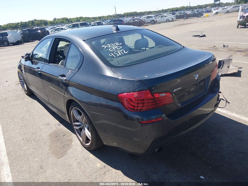 2015 BMW 5er VIN WBA5B3C51FD545812 IAAI salvage auction — FRONT END, Salvage (New Jersey), sold $2,175 on 2026-08-17 (photo 3)
