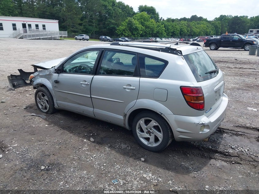 2004 Pontiac Vibe VIN 5Y2SL62854Z411210 IAAI salvage auction — FRONT END, Salvage (Georgia), sold $350 on 2026-07-17 (photo 3)