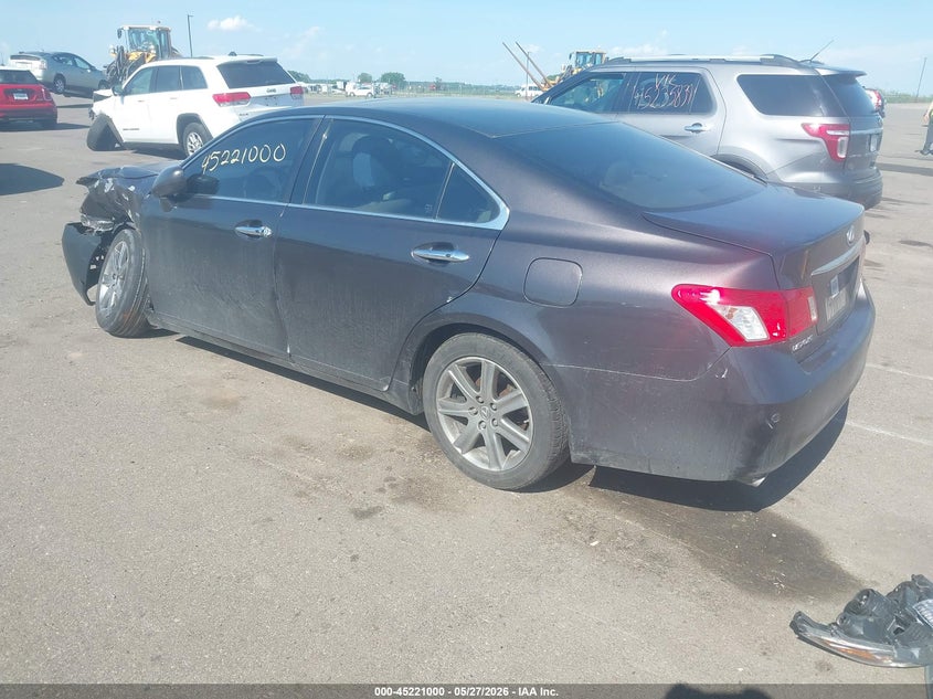 2009 Lexus ES VIN JTHBJ46G392293149 IAAI salvage auction — LEFT FRONT, Prior Salvage (Minnesota), sold $700 on 2026-07-13 (photo 3)