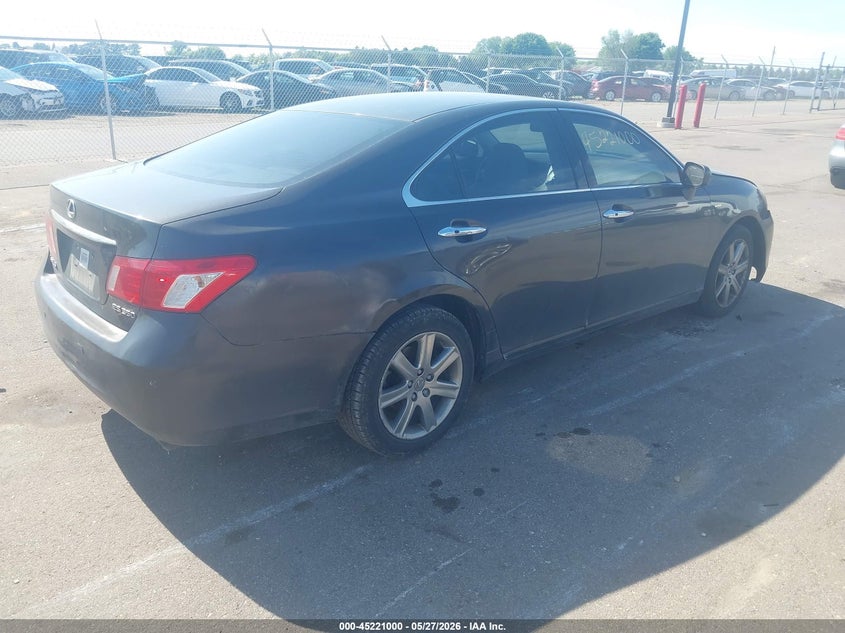 2009 Lexus ES VIN JTHBJ46G392293149 IAAI salvage auction — LEFT FRONT, Prior Salvage (Minnesota), sold $700 on 2026-07-13 (photo 4)