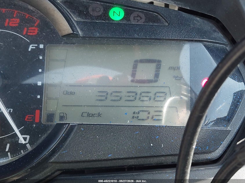2012 Kawasaki Zx VIN JKAZXCG19CA017908 IAAI salvage auction — LEFT & RIGHT, Salvage Title, sold $600 on 2026-07-30 (photo 7)