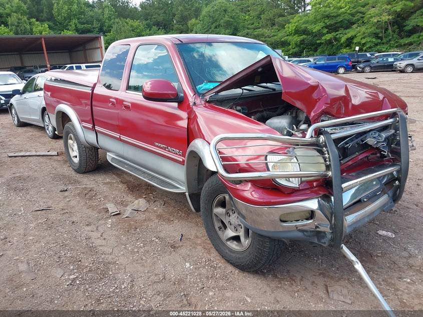 2000 Toyota Tundra VIN 5TBBT4812YS051201 IAAI salvage auction — FRONT END, Salvage (Alabama), sold $1,575 on 2026-07-08 (photo 1)