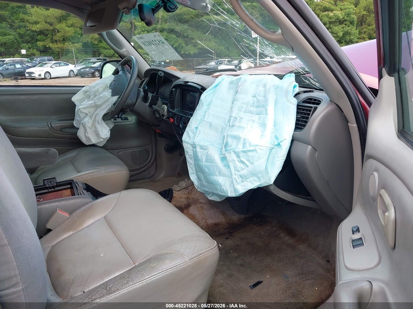 2000 Toyota Tundra VIN 5TBBT4812YS051201 IAAI salvage auction — FRONT END, Salvage (Alabama), sold $1,575 on 2026-07-08 (photo 5)