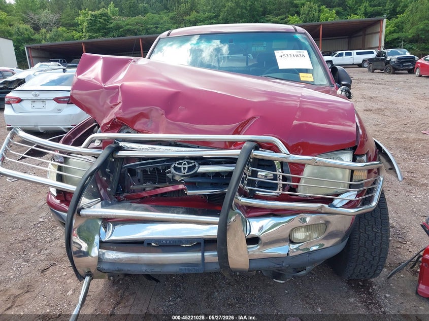 2000 Toyota Tundra VIN 5TBBT4812YS051201 IAAI salvage auction — FRONT END, Salvage (Alabama), sold $1,575 on 2026-07-08 (photo 6)