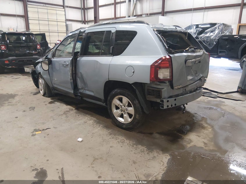2014 Jeep Compass VIN 1C4NJCBA2ED511199 IAAI salvage auction — ROLLOVER, Salvage (Idaho), sold $75 on 2026-07-10 (photo 3)