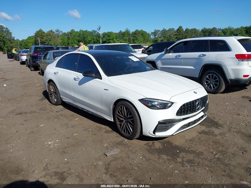 2025 Mercedes-benz VIN W1KAF8HB6SR283788 IAAI salvage auction — WATER/FLOOD, Salvage Title, sold $17,600 on 2026-07-30 (photo 1)
