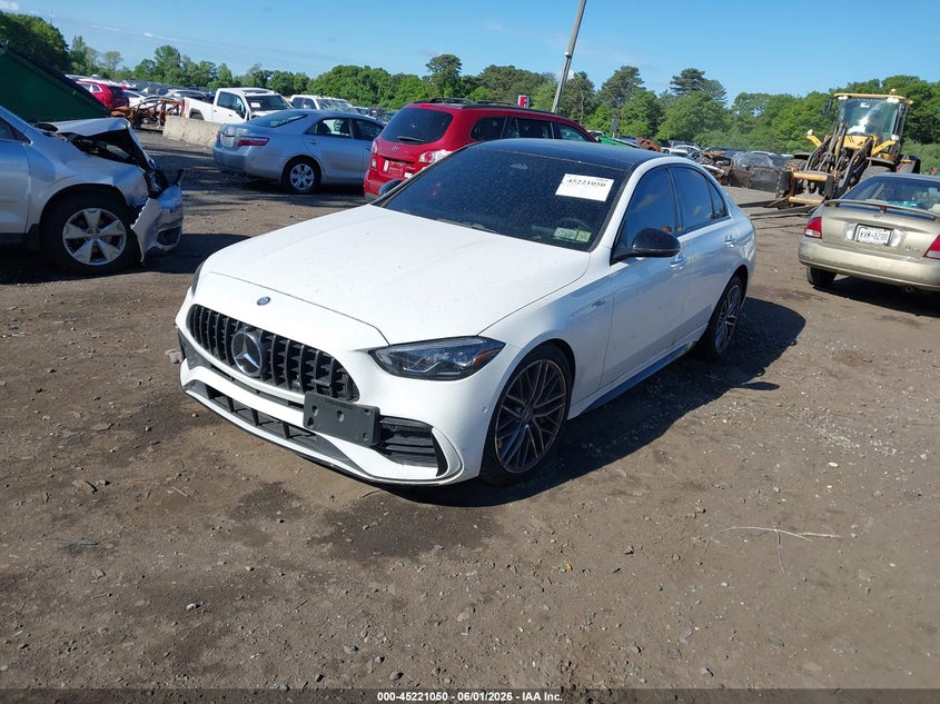 2025 Mercedes-benz VIN W1KAF8HB6SR283788 IAAI salvage auction — WATER/FLOOD, Salvage Title, sold $17,600 on 2026-07-30 (photo 2)