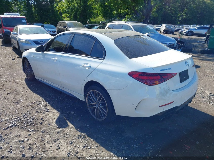 2025 Mercedes-benz VIN W1KAF8HB6SR283788 IAAI salvage auction — WATER/FLOOD, Salvage Title, sold $17,600 on 2026-07-30 (photo 3)