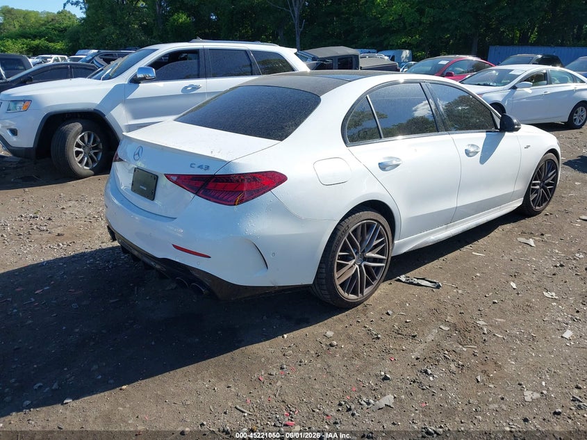 2025 Mercedes-benz VIN W1KAF8HB6SR283788 IAAI salvage auction — WATER/FLOOD, Salvage Title, sold $17,600 on 2026-07-30 (photo 4)