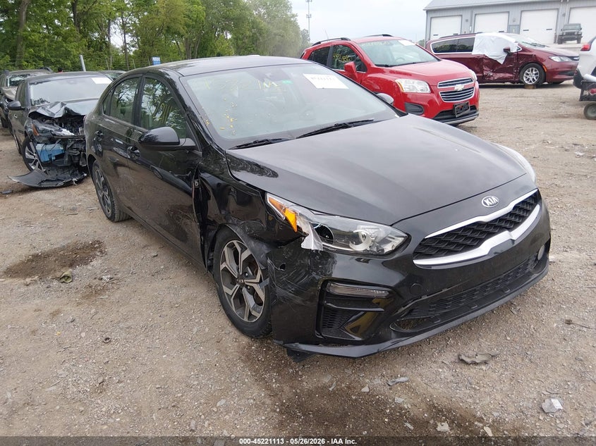 2020 Kia Forte VIN 3KPF24AD3LE247361 IAAI salvage auction — FRONT & REAR, Salvage Title, sold $2,150 on 2026-07-09 (photo 1)