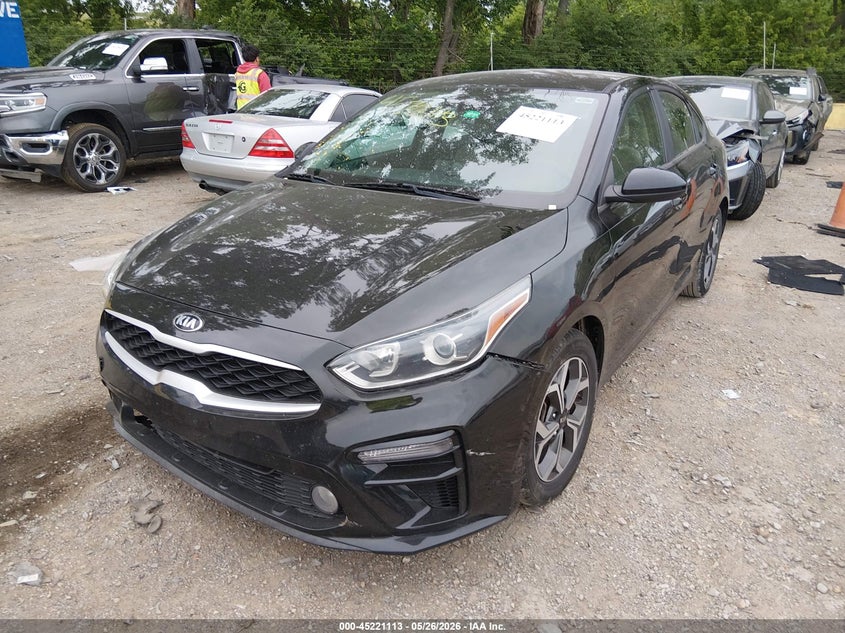 2020 Kia Forte VIN 3KPF24AD3LE247361 IAAI salvage auction — FRONT & REAR, Salvage Title, sold $2,150 on 2026-07-09 (photo 2)