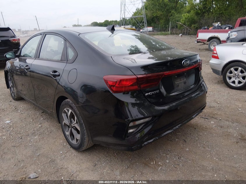 2020 Kia Forte VIN 3KPF24AD3LE247361 IAAI salvage auction — FRONT & REAR, Salvage Title, sold $2,150 on 2026-07-09 (photo 3)
