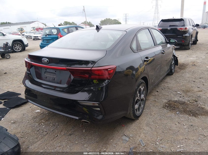 2020 Kia Forte VIN 3KPF24AD3LE247361 IAAI salvage auction — FRONT & REAR, Salvage Title, sold $2,150 on 2026-07-09 (photo 4)