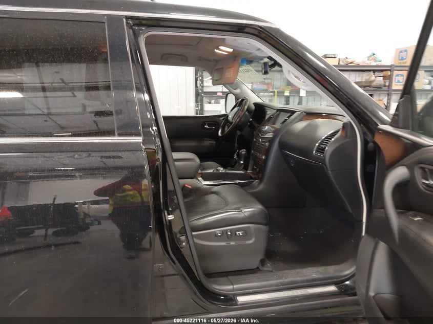 2014 Infiniti Qx80 VIN JN8AZ2NC1E9351189 IAAI salvage auction — FRONT END, Salvage Title, sold $3,100 on 2026-07-31 (photo 5)