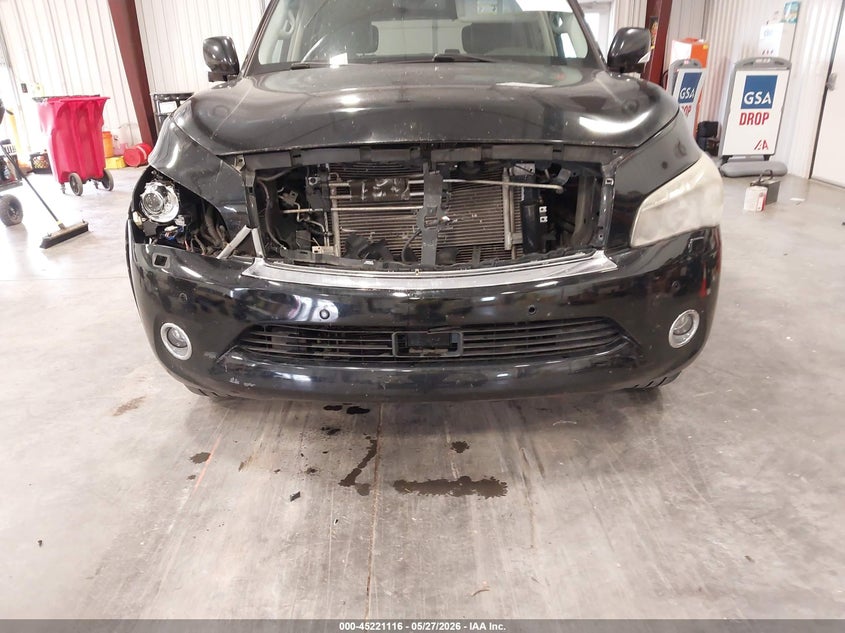 2014 Infiniti Qx80 VIN JN8AZ2NC1E9351189 IAAI salvage auction — FRONT END, Salvage Title, sold $3,100 on 2026-07-31 (photo 6)