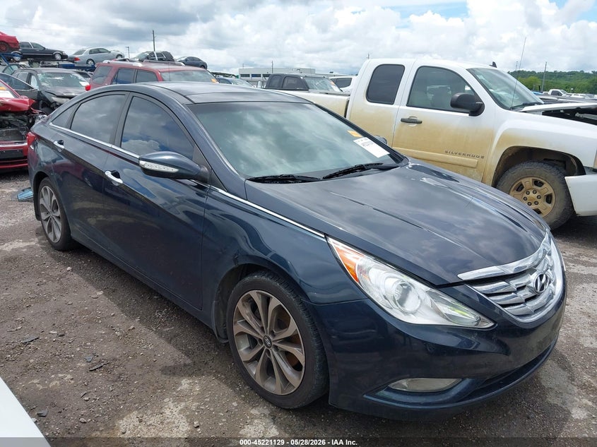 2013 Hyundai Sonata VIN 5NPEC4AB1DH676194 IAAI salvage auction — LEFT SIDE, Clear (Oklahoma), sold $225 on 2026-07-28 (photo 1)