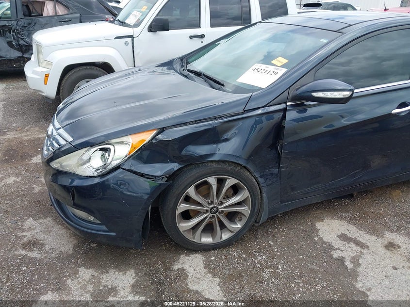 2013 Hyundai Sonata VIN 5NPEC4AB1DH676194 IAAI salvage auction — LEFT SIDE, Clear (Oklahoma), sold $225 on 2026-07-28 (photo 6)