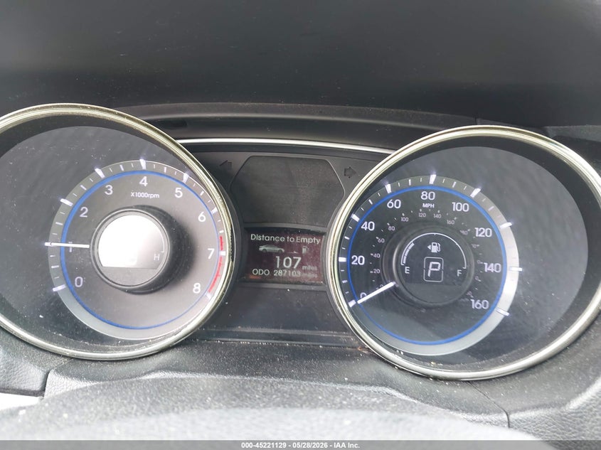 2013 Hyundai Sonata VIN 5NPEC4AB1DH676194 IAAI salvage auction — LEFT SIDE, Clear (Oklahoma), sold $225 on 2026-07-28 (photo 7)