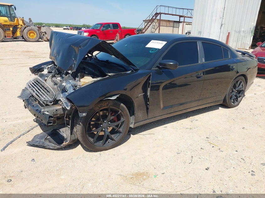 2014 Dodge Charger VIN 2C3CDXCT6EH163985 IAAI salvage auction — FRONT END, Salvage Title, sold $625 on 2026-07-05 (photo 2)