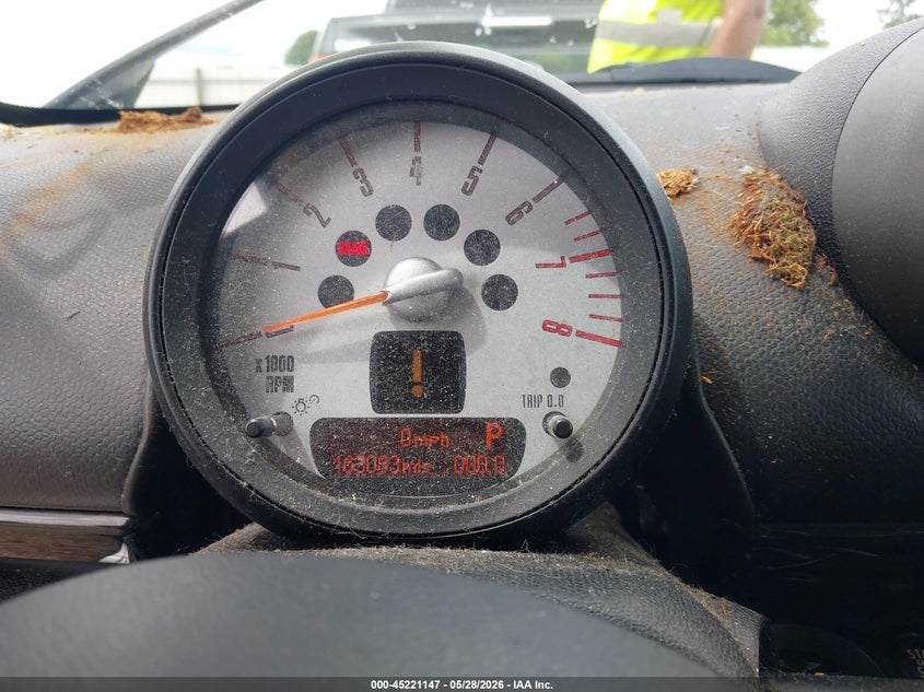 2011 Mini VIN WMWZB3C5XBWM00283 IAAI salvage auction — UNKNOWN, Certificate Of Destruction (Louisiana), sold $375 on 2026-07-08 (photo 7)