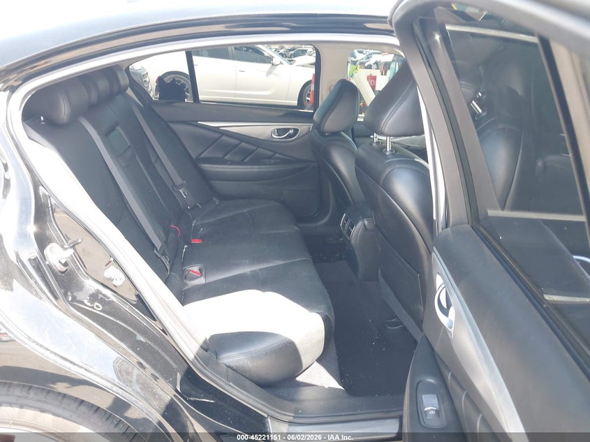 2014 Infiniti Q50 VIN JN1BV7AR7EM704828 IAAI salvage auction — FRONT END, Salvage Title, sold $2,800 on 2026-07-23 (photo 8)
