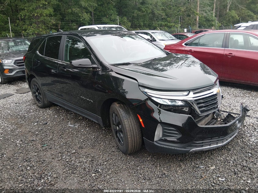 2023 Chevrolet Equinox VIN 3GNAXKEG1PL145652 IAAI salvage auction — LEFT FRONT, Salvage (South Carolina), sold $4,775 on 2026-08-23 (photo 1)