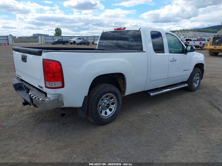 2013 Gmc SIERRA VIN 1GTR2UEA2DZ404283 IAAI salvage auction — REAR END, Salvage Title, sold $4,100 on 2026-07-11 (photo 4)