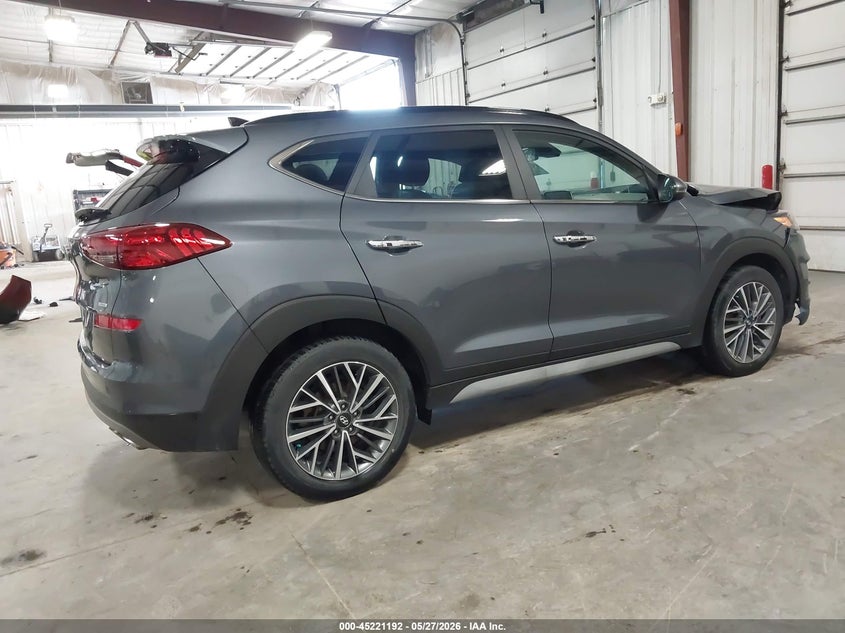 2021 Hyundai Tucson VIN KM8J3CAL4MU395316 IAAI salvage auction — FRONT END, Salvage Title, sold $4,250 on 2026-07-21 (photo 4)