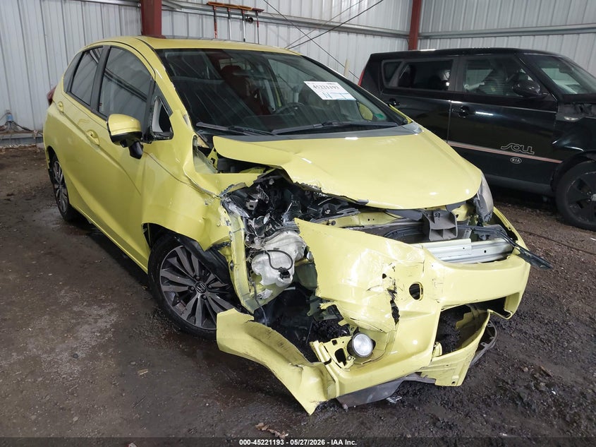 2016 Honda Fit VIN JHMGK5H78GX010072 IAAI salvage auction — FRONT END, Salvage (Virginia), sold $700 on 2026-07-30 (photo 1)