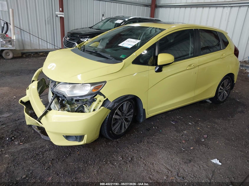 2016 Honda Fit VIN JHMGK5H78GX010072 IAAI salvage auction — FRONT END, Salvage (Virginia), sold $700 on 2026-07-30 (photo 2)