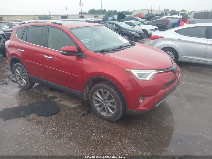 2016 Toyota Rav 4 VIN JTMDFREV8GJ067216 IAAI salvage auction — LEFT SIDE, Salvage Title, sold $5,600 on 2026-07-15 (photo 1)