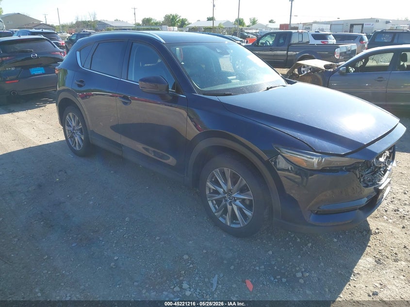 2020 Mazda Cx-5 VIN JM3KFBDM1L0777802 IAAI salvage auction — LEFT FRONT, Salvage (Wisconsin), sold $5,525 on 2026-07-28 (photo 1)