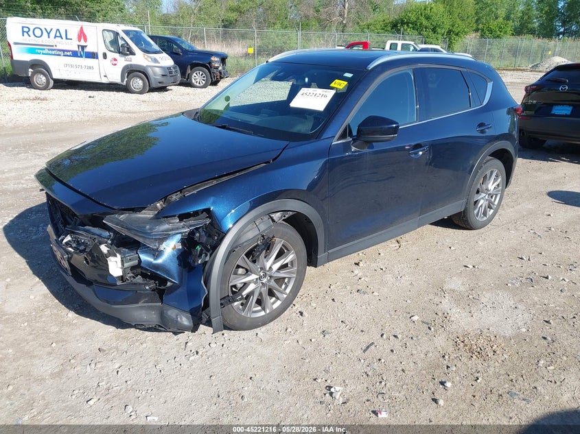 2020 Mazda Cx-5 VIN JM3KFBDM1L0777802 IAAI salvage auction — LEFT FRONT, Salvage (Wisconsin), sold $5,525 on 2026-07-28 (photo 2)