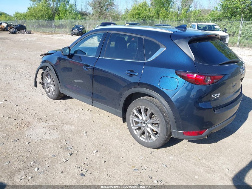 2020 Mazda Cx-5 VIN JM3KFBDM1L0777802 IAAI salvage auction — LEFT FRONT, Salvage (Wisconsin), sold $5,525 on 2026-07-28 (photo 3)