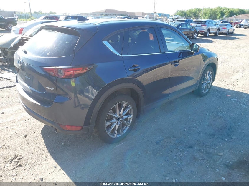 2020 Mazda Cx-5 VIN JM3KFBDM1L0777802 IAAI salvage auction — LEFT FRONT, Salvage (Wisconsin), sold $5,525 on 2026-07-28 (photo 4)