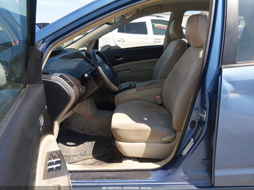 2005 Toyota Prius VIN JTDKB22U557043018 IAAI salvage auction — FRONT & REAR, Salvage (Texas), sold $225 on 2026-07-07 (photo 5)