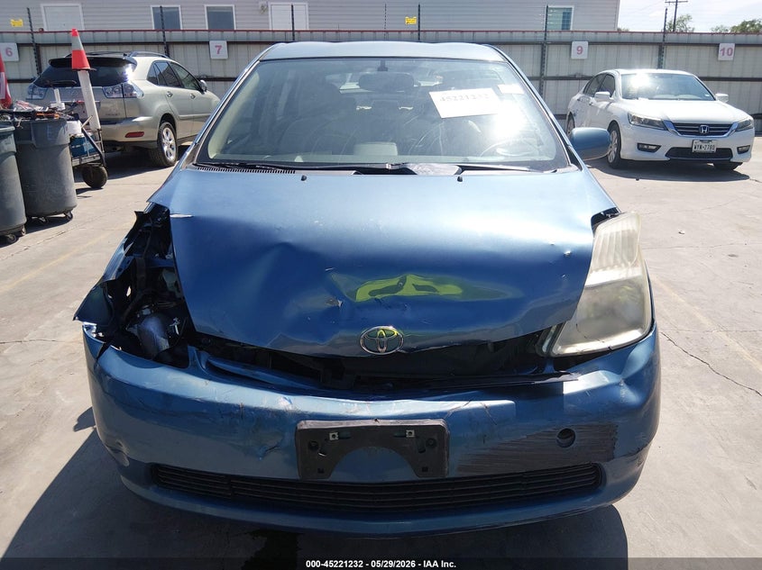 2005 Toyota Prius VIN JTDKB22U557043018 IAAI salvage auction — FRONT & REAR, Salvage (Texas), sold $225 on 2026-07-07 (photo 6)