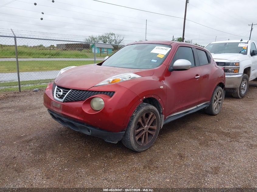 2012 Nissan Juke VIN JN8AF5MR9CT111663 IAAI salvage auction — RIGHT REAR, Salvage Title, sold $550 on 2026-07-21 (photo 2)