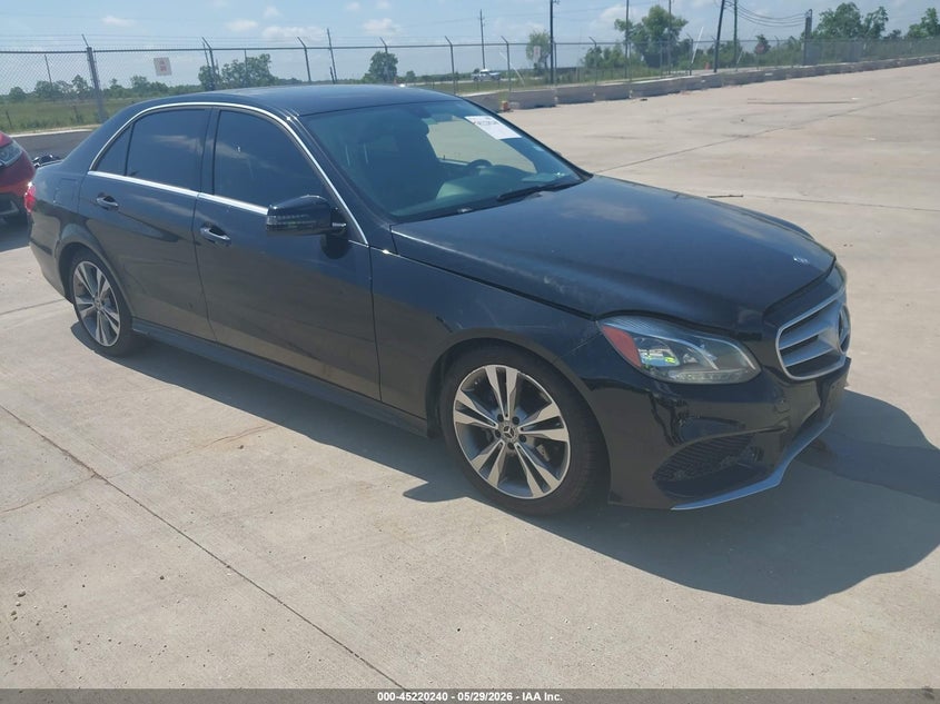 2015 Mercedes-benz E-klasse VIN WDDHF5KB7FB106977 IAAI salvage auction — HAIL, Original (Texas), sold $4,300 on 2026-07-17 (photo 1)