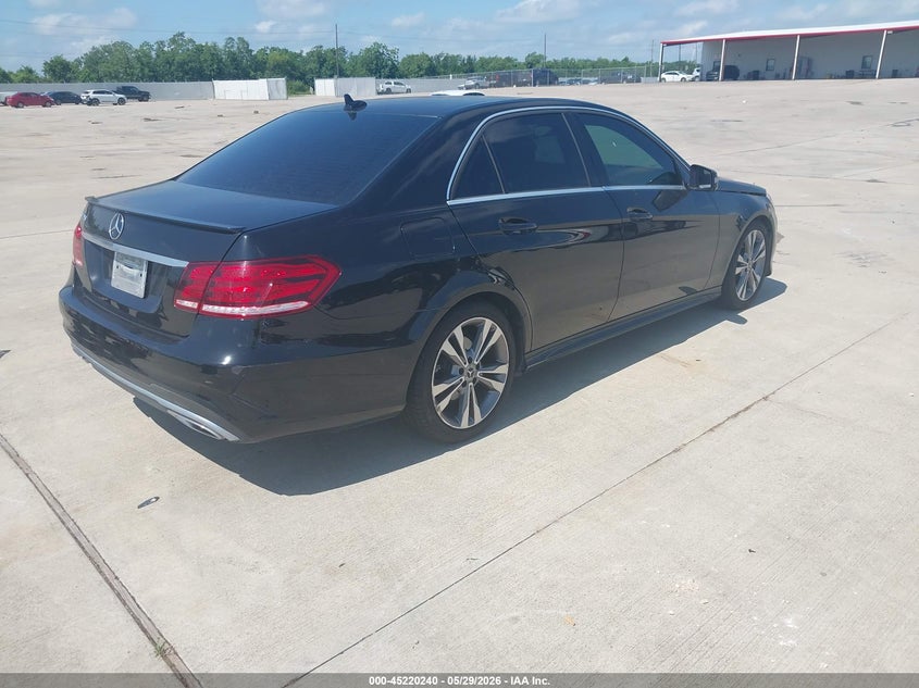 2015 Mercedes-benz E-klasse VIN WDDHF5KB7FB106977 IAAI salvage auction — HAIL, Original (Texas), sold $4,300 on 2026-07-17 (photo 4)