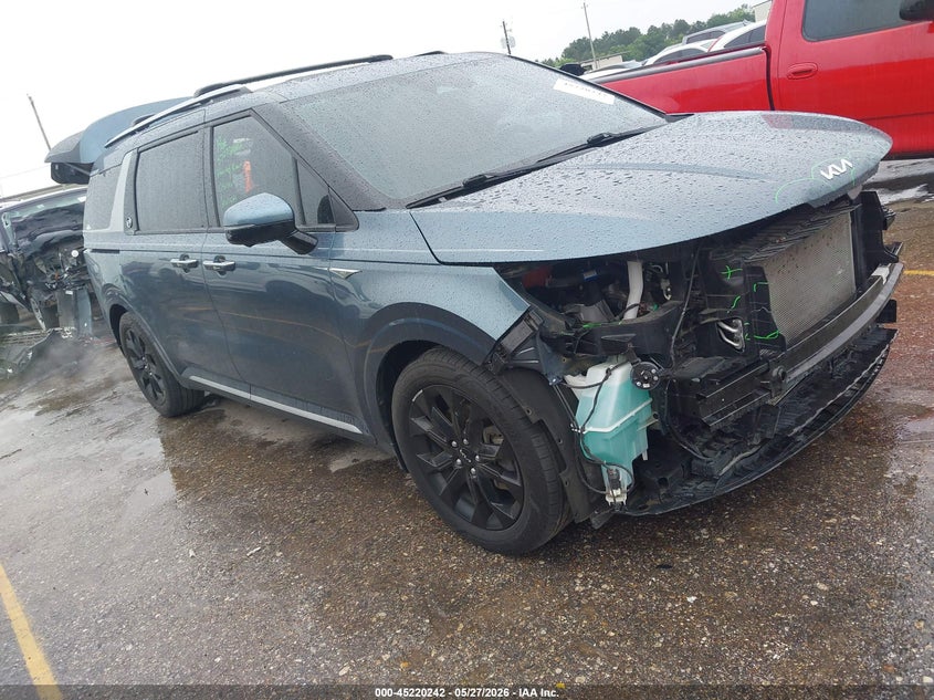 2024 Kia Carnival VIN KNDNE5H31R6361430 IAAI salvage auction — FRONT & REAR, Original (Texas), sold $10,275 on 2026-07-15 (photo 1)