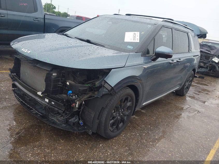2024 Kia Carnival VIN KNDNE5H31R6361430 IAAI salvage auction — FRONT & REAR, Original (Texas), sold $10,275 on 2026-07-15 (photo 2)
