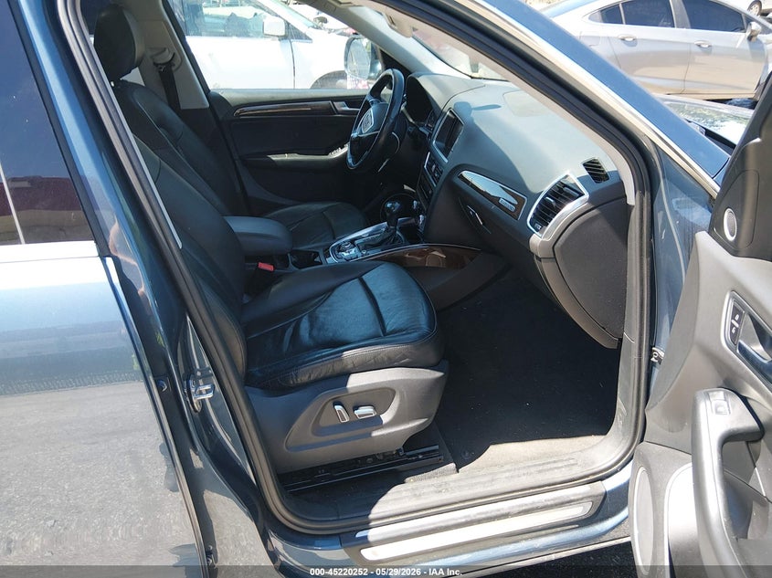 2016 Audi Q5 VIN WA1L2AFP0GA043446 IAAI salvage auction — Burn Engine, Salvage Title, sold $2,900 on 2026-07-16 (photo 5)