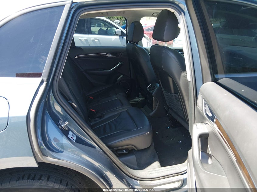 2016 Audi Q5 VIN WA1L2AFP0GA043446 IAAI salvage auction — Burn Engine, Salvage Title, sold $2,900 on 2026-07-16 (photo 8)