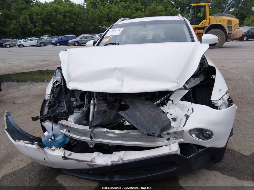 2010 Infiniti Ex VIN JN1AJ0HR1AM753991 IAAI salvage auction — FRONT END, Salvage (Kansas), sold $575 on 2026-07-08 (photo 6)
