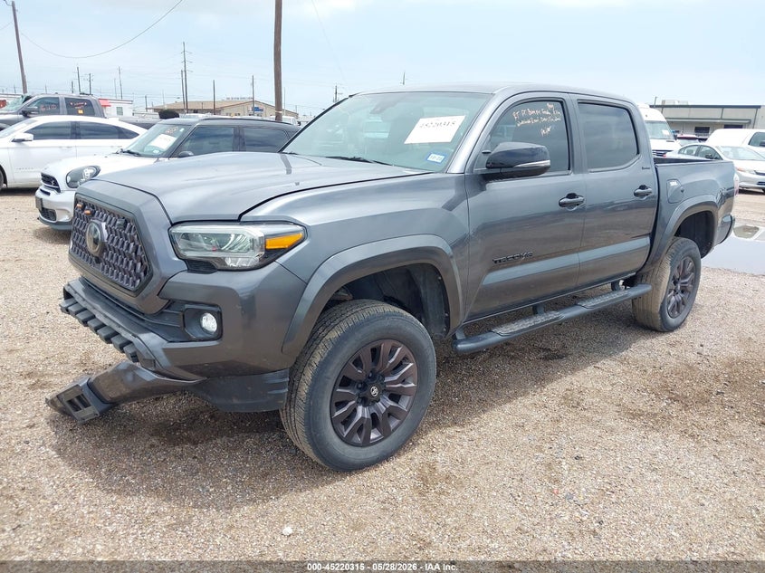 2022 Toyota Tacoma VIN 3TMEZ5CN4NM174559 IAAI salvage auction — FRONT END, Salvage Title, sold $25 on 2026-07-29 (photo 2)